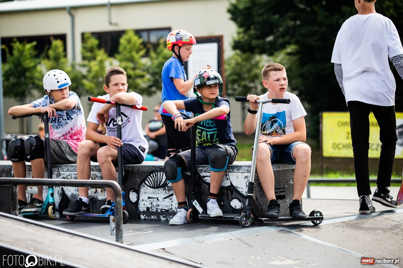 Zdjęcie w galerii na portalu naszraciborz.pl: Ruszyły warsztaty Extreme City na raciborskim skateparku wiadomości z regionu