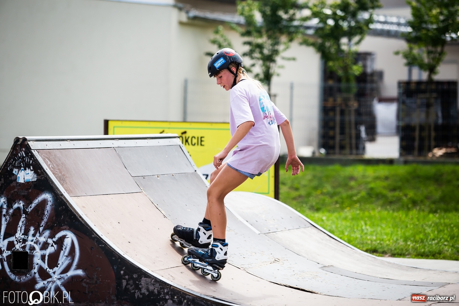 Zdjęcie w galerii na portalu naszraciborz.pl: Ruszyły warsztaty Extreme City na raciborskim skateparku wiadomości z regionu