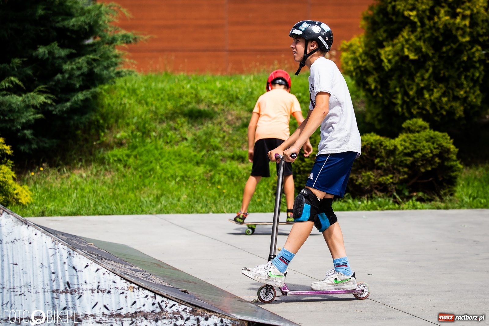 Zdjęcie w galerii na portalu naszraciborz.pl: Ruszyły warsztaty Extreme City na raciborskim skateparku wiadomości z regionu