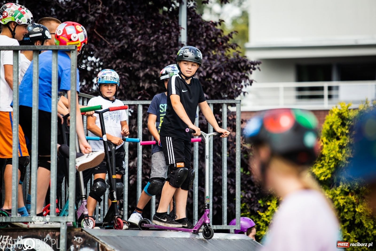 Zdjęcie w galerii na portalu naszraciborz.pl: Ruszyły warsztaty Extreme City na raciborskim skateparku wiadomości z regionu