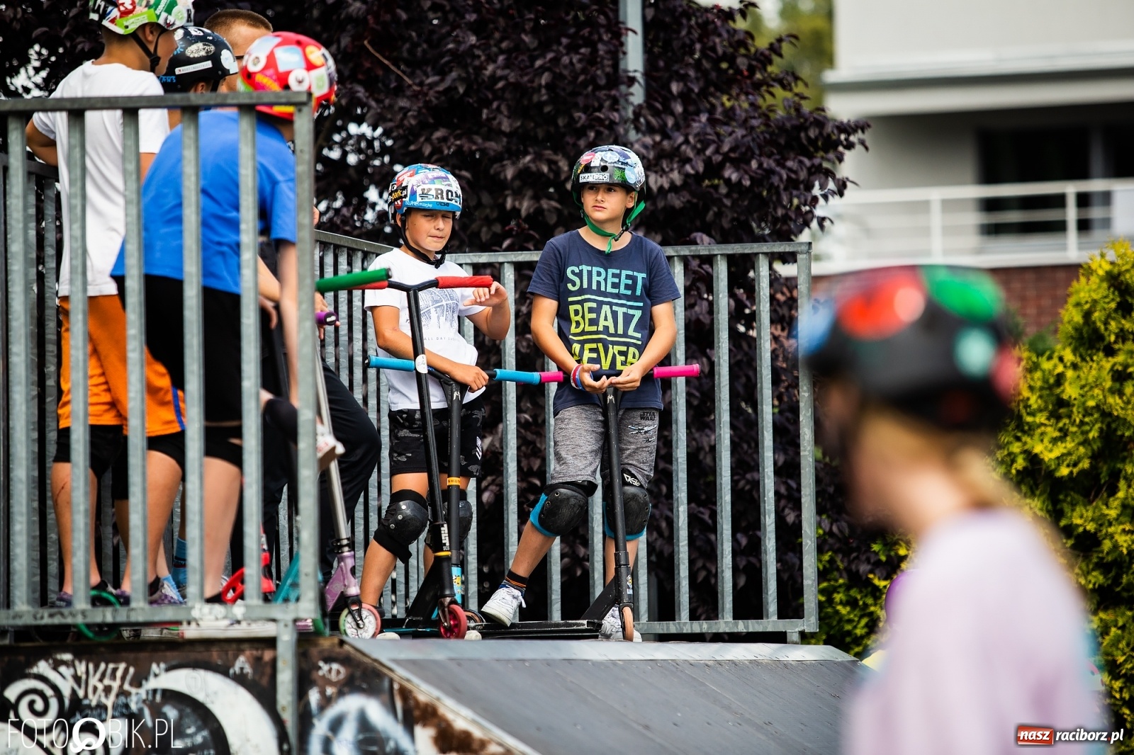 Zdjęcie w galerii na portalu naszraciborz.pl: Ruszyły warsztaty Extreme City na raciborskim skateparku wiadomości z regionu