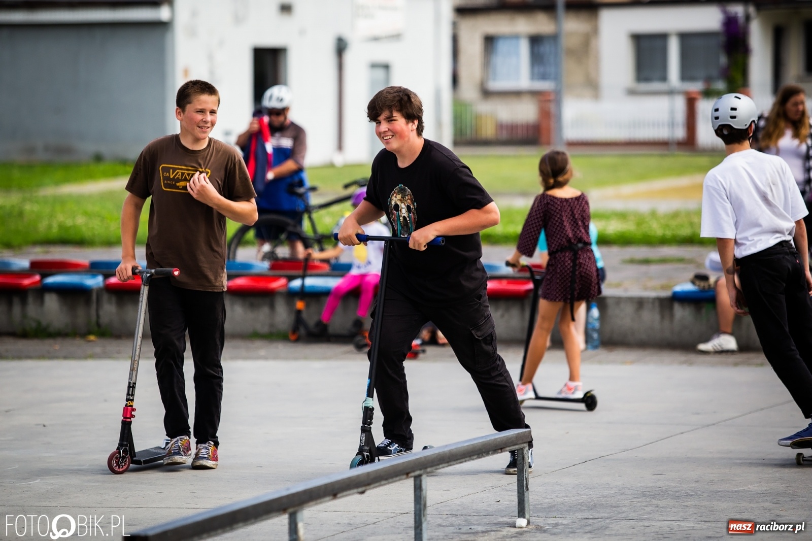 Zdjęcie w galerii na portalu naszraciborz.pl: Ruszyły warsztaty Extreme City na raciborskim skateparku wiadomości z regionu