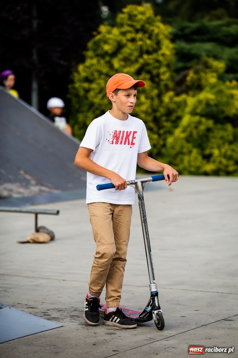 Zdjęcie w galerii na portalu naszraciborz.pl: Ruszyły warsztaty Extreme City na raciborskim skateparku wiadomości z regionu