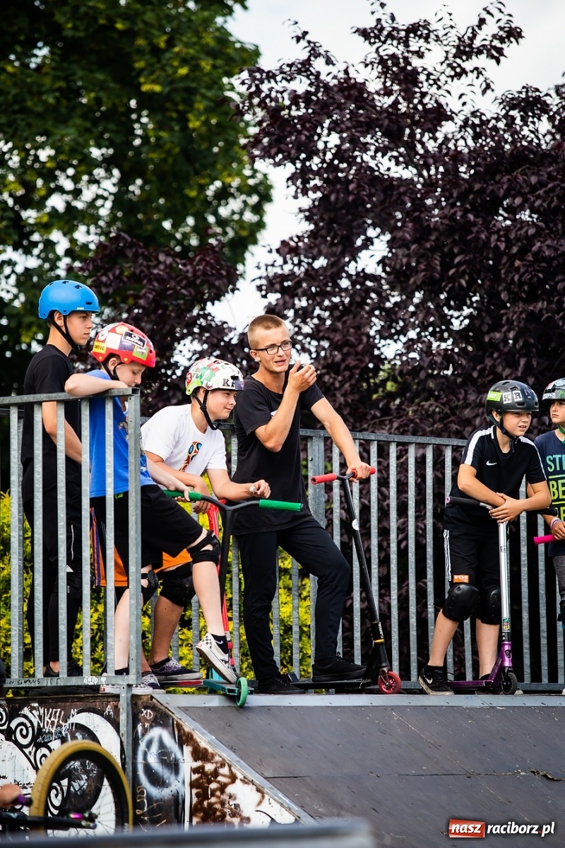 Zdjęcie w galerii na portalu naszraciborz.pl: Ruszyły warsztaty Extreme City na raciborskim skateparku wiadomości z regionu