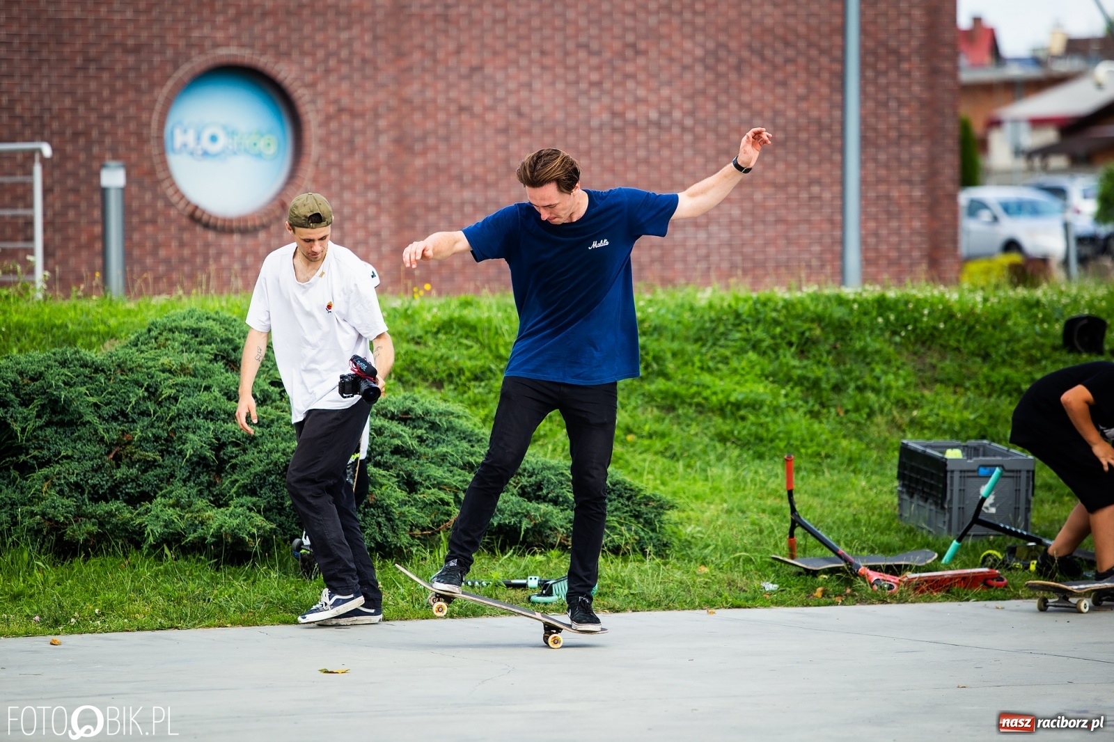 Zdjęcie w galerii na portalu naszraciborz.pl: Ruszyły warsztaty Extreme City na raciborskim skateparku wiadomości z regionu