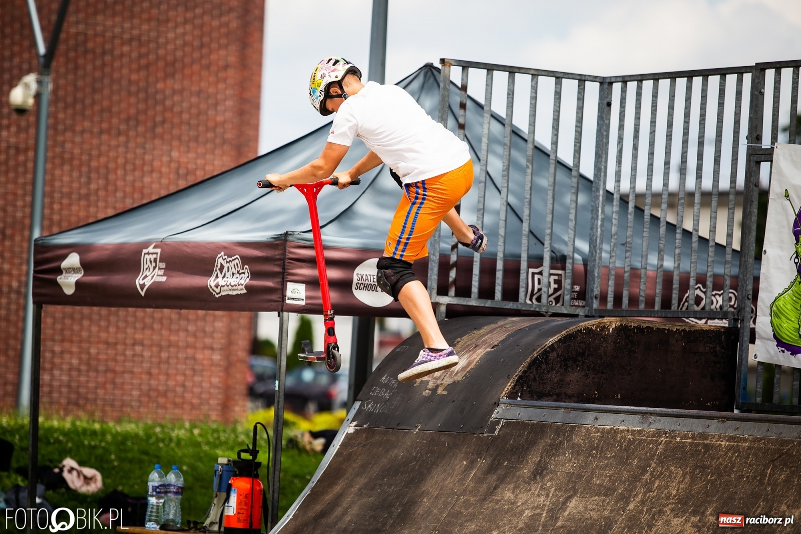 Zdjęcie w galerii na portalu naszraciborz.pl: Ruszyły warsztaty Extreme City na raciborskim skateparku wiadomości z regionu