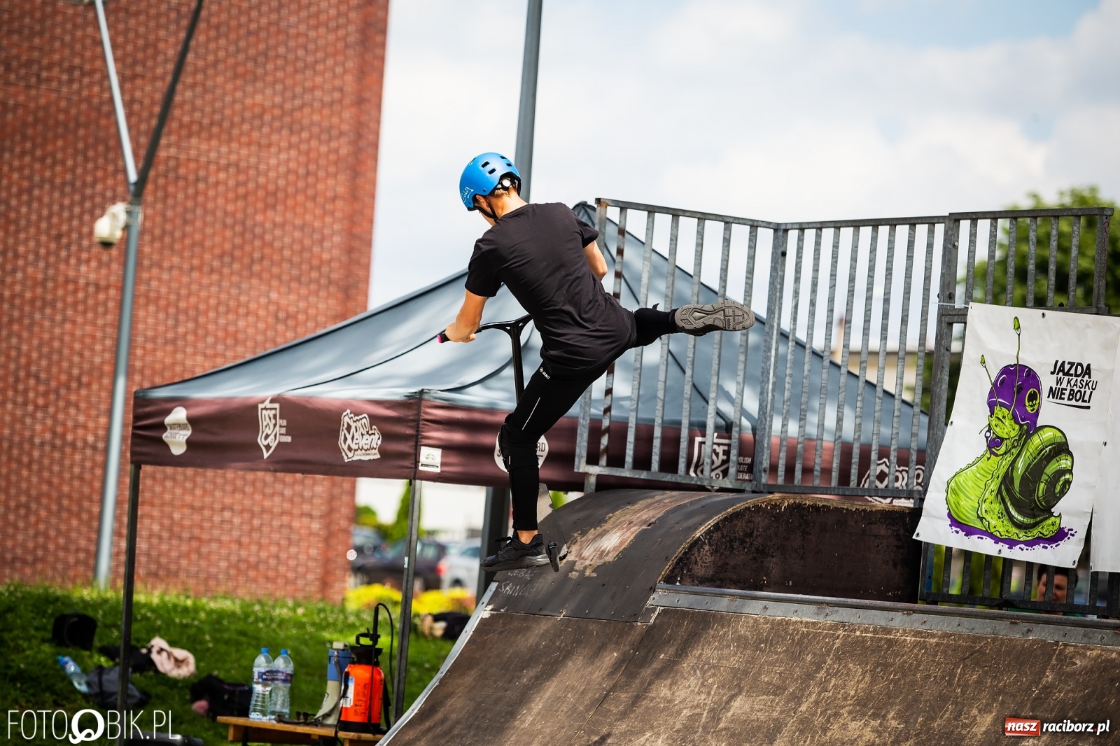 Zdjęcie w galerii na portalu naszraciborz.pl: Ruszyły warsztaty Extreme City na raciborskim skateparku wiadomości z regionu