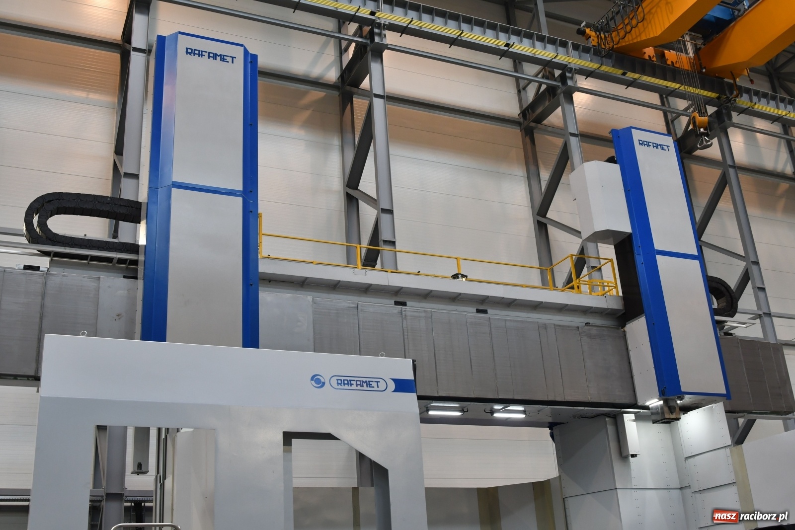 Zdjęcie w galerii na portalu naszraciborz.pl: Tokarka karuzelowa firmy Rafamet S.A. wyruszy do Peru  wiadomości z regionu