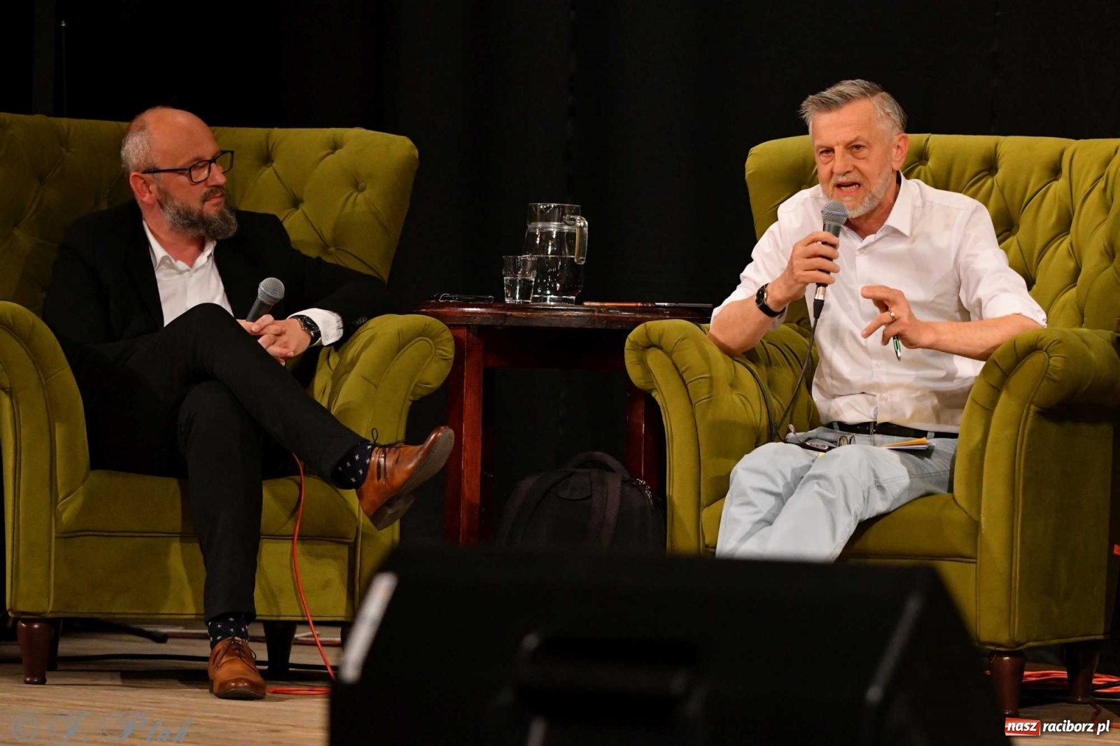 Zdjęcie w galerii na portalu naszraciborz.pl: Migalski vs Zybertowicz. Wyborcza debata w Strzesze [FOTO i WIDEO] wiadomości z regionu
