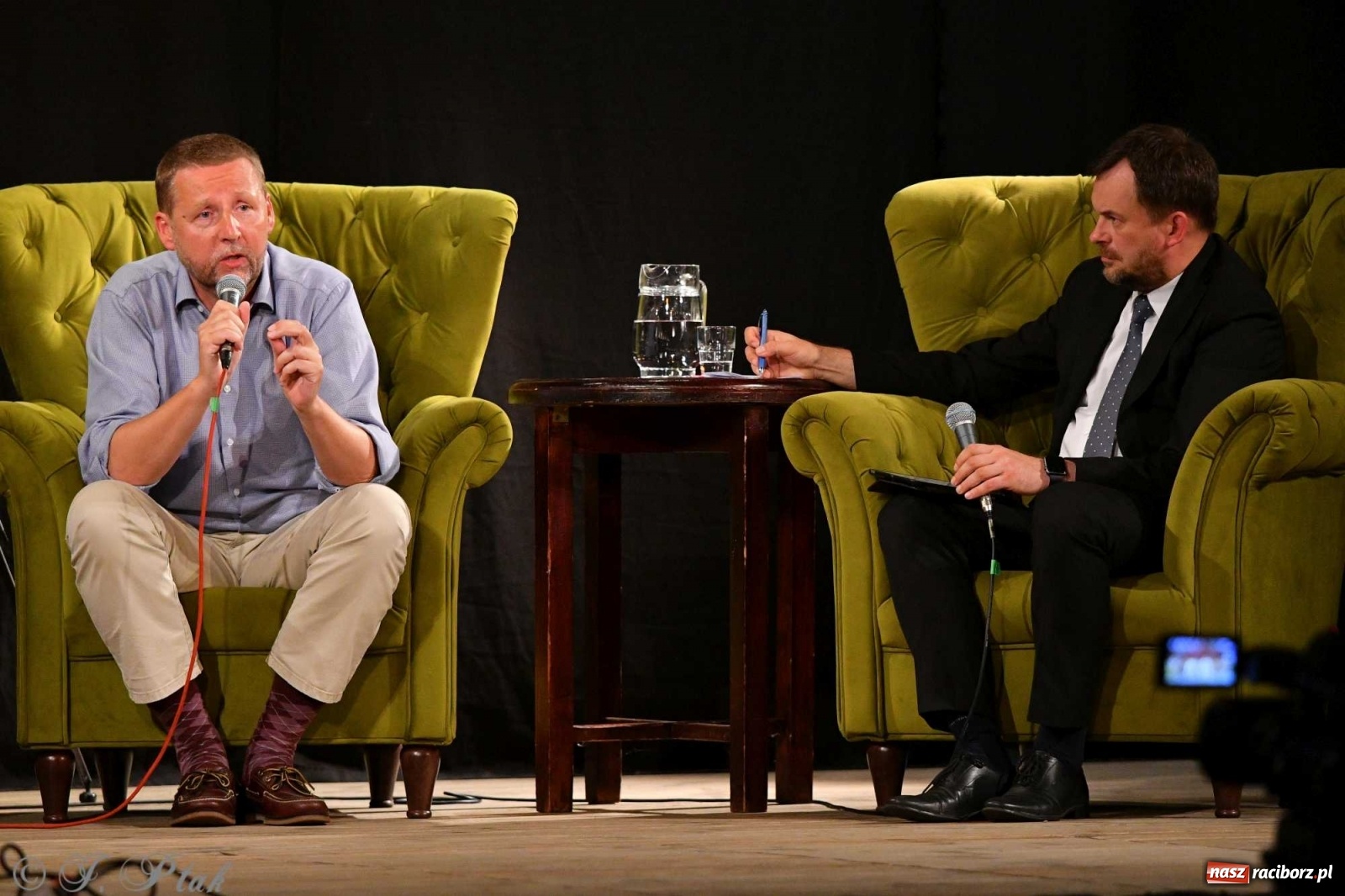 Zdjęcie w galerii na portalu naszraciborz.pl: Migalski vs Zybertowicz. Wyborcza debata w Strzesze [FOTO i WIDEO] wiadomości z regionu