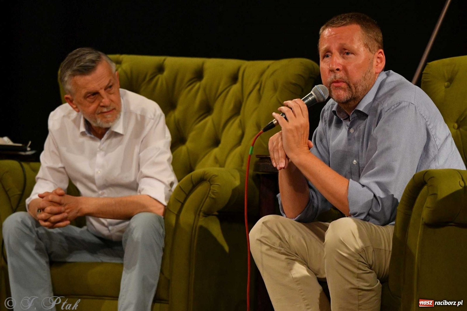 Zdjęcie w galerii na portalu naszraciborz.pl: Migalski vs Zybertowicz. Wyborcza debata w Strzesze [FOTO i WIDEO] wiadomości z regionu