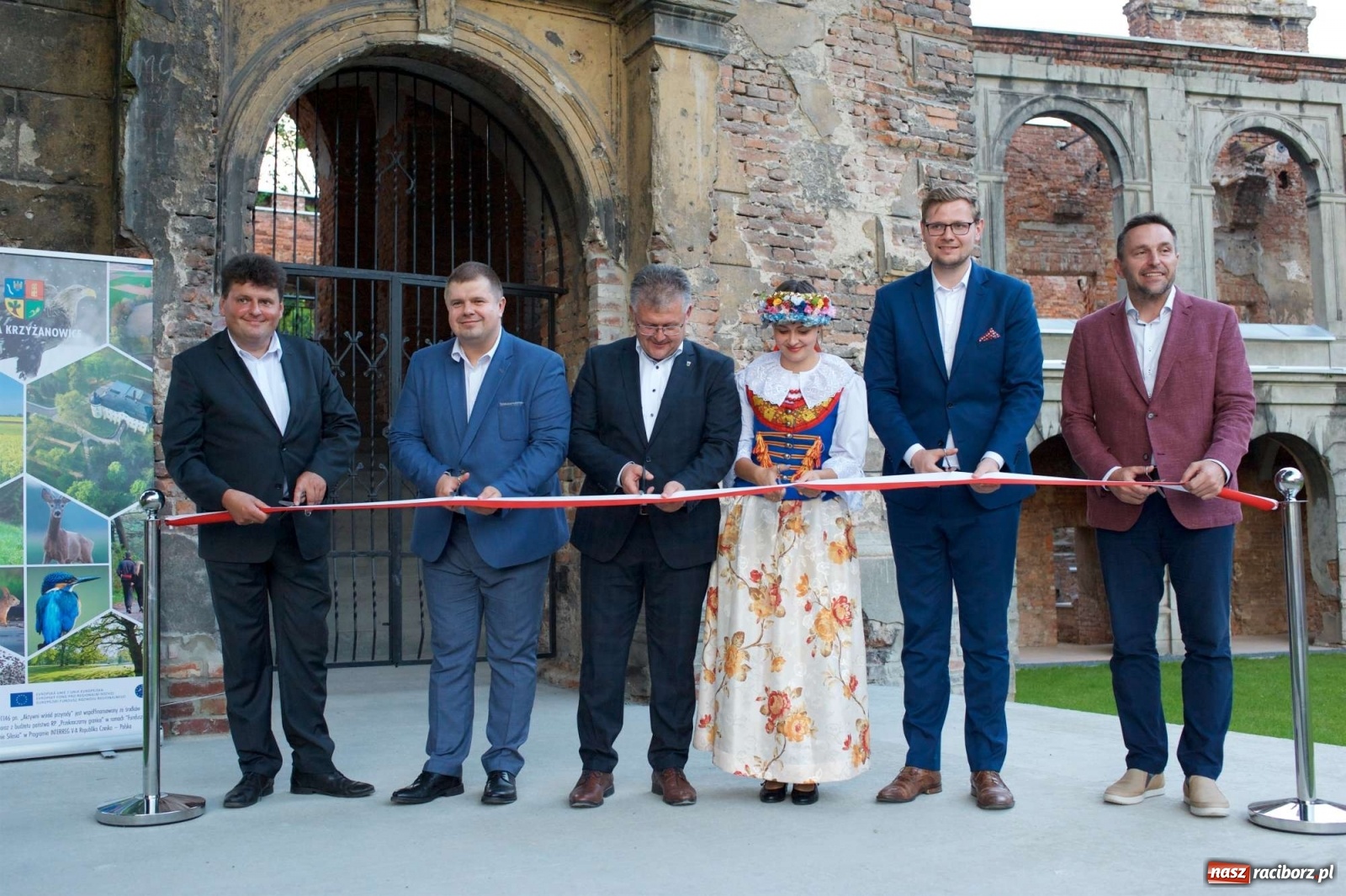 Zdjęcie w galerii na portalu naszraciborz.pl: Rewitalizacja ruin zamku w Tworkowie na wideo wiadomości z regionu