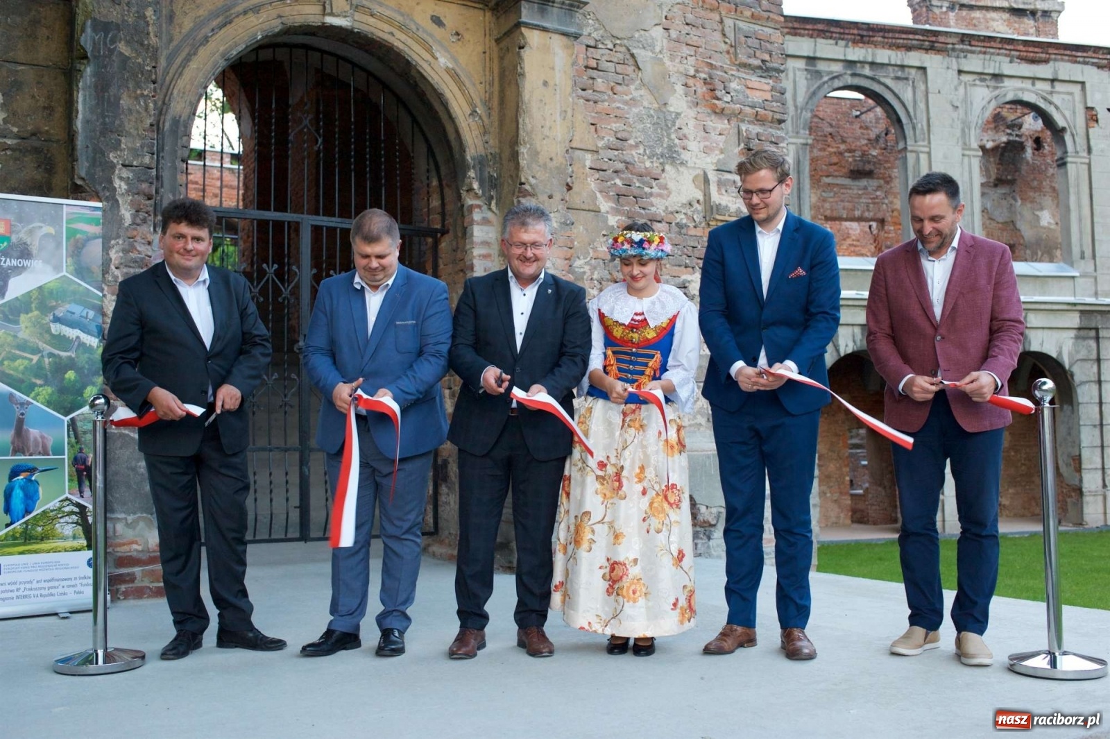 Zdjęcie w galerii na portalu naszraciborz.pl: Rewitalizacja ruin zamku w Tworkowie na wideo wiadomości z regionu