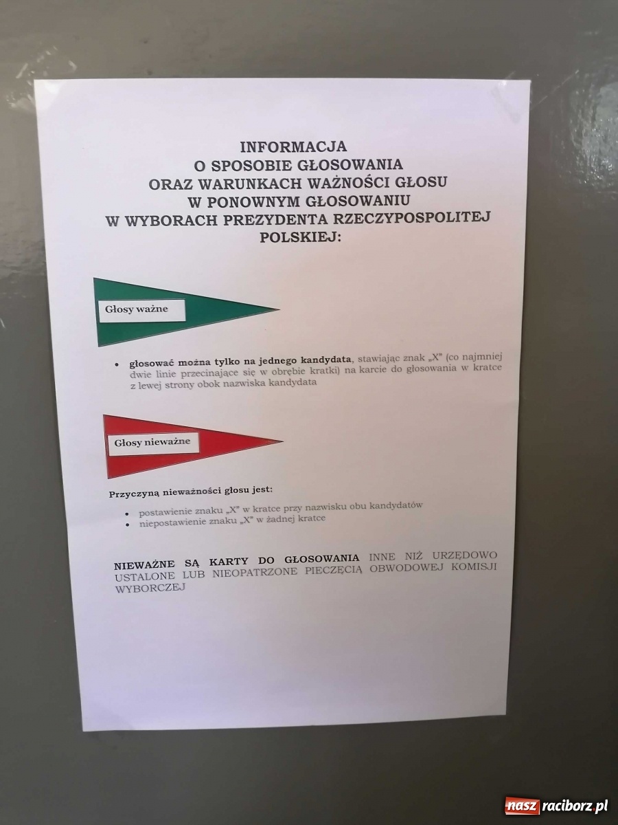 Zdjęcie w galerii na portalu naszraciborz.pl: Frekwencja w Raciborzu i powiecie raciborskim [na godz. 12.00]. Jest wyższa niż 28 czerwca! wiadomości z regionu