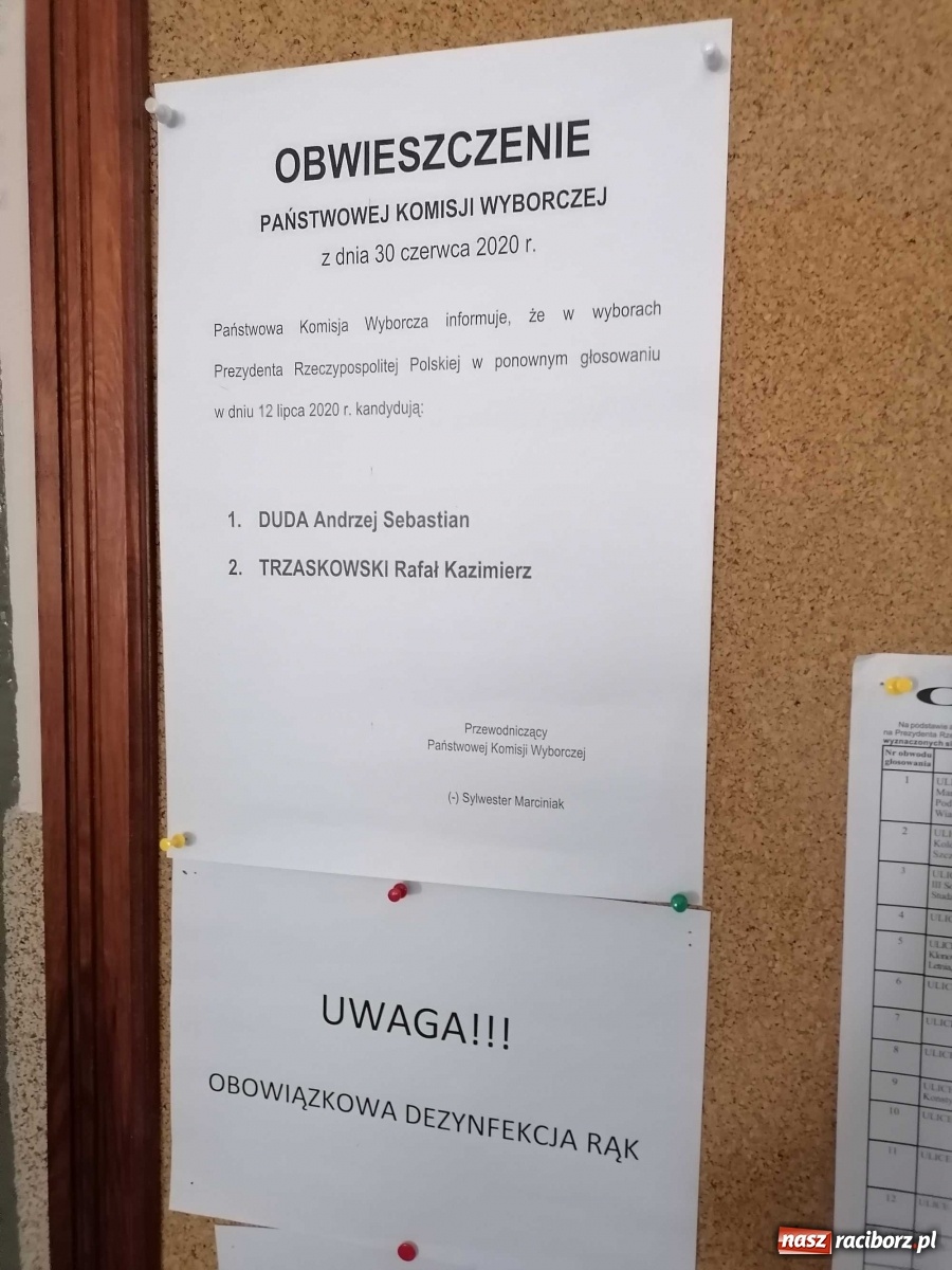 Zdjęcie w galerii na portalu naszraciborz.pl: Frekwencja w Raciborzu i powiecie raciborskim [na godz. 12.00]. Jest wyższa niż 28 czerwca! wiadomości z regionu