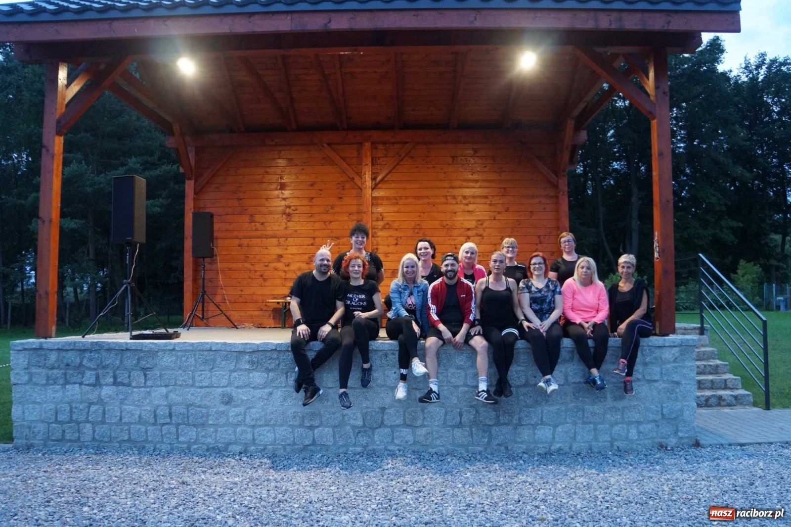 Zdjęcie w galerii na portalu naszraciborz.pl: I Wieczorny Półmaraton Fitness w GOK Kornowac wiadomości z regionu