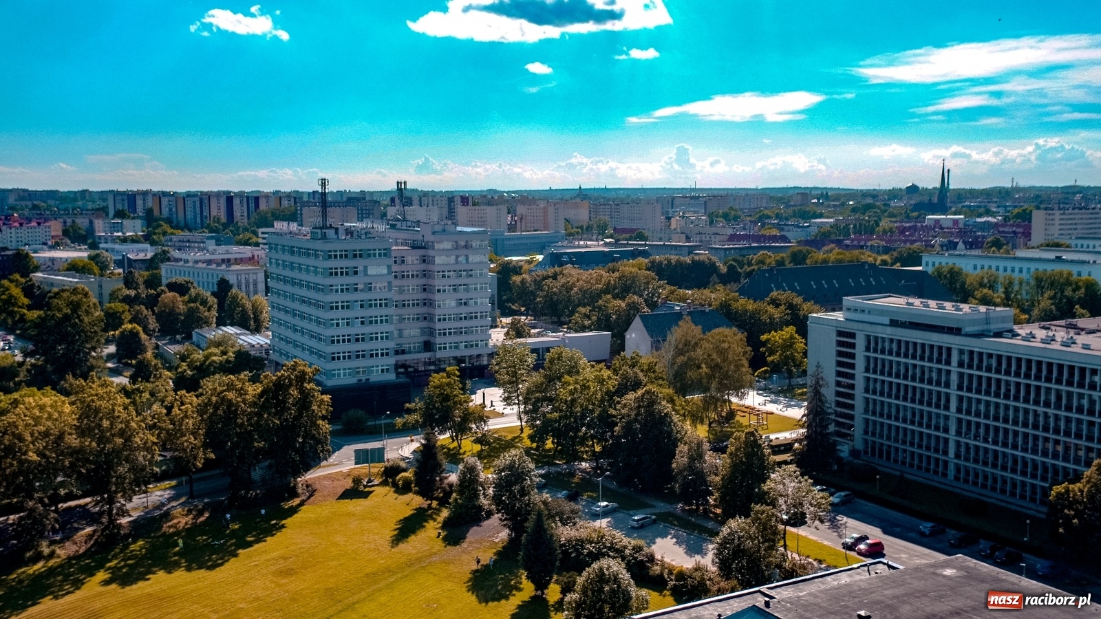 Zdjęcie w galerii na portalu naszraciborz.pl: Drony z Politechniki Śląskiej dla bezpieczeństwa ruchu drogowego i ochrony klimatu wiadomości z regionu