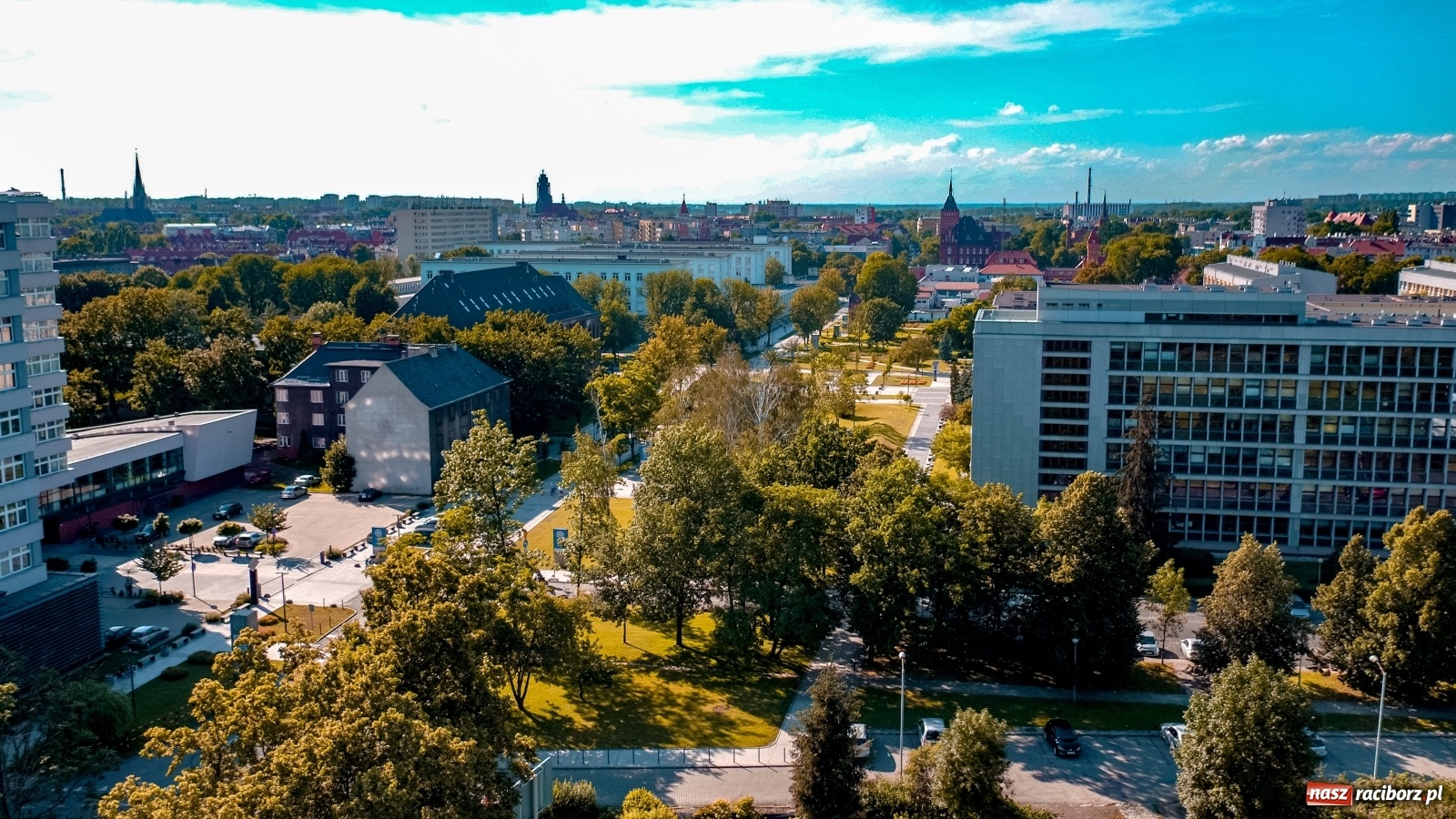 Zdjęcie w galerii na portalu naszraciborz.pl: Drony z Politechniki Śląskiej dla bezpieczeństwa ruchu drogowego i ochrony klimatu wiadomości z regionu