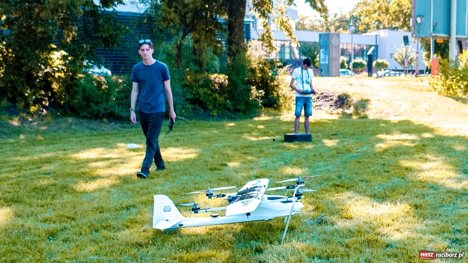 Zdjęcie w galerii na portalu naszraciborz.pl: Drony z Politechniki Śląskiej dla bezpieczeństwa ruchu drogowego i ochrony klimatu wiadomości z regionu