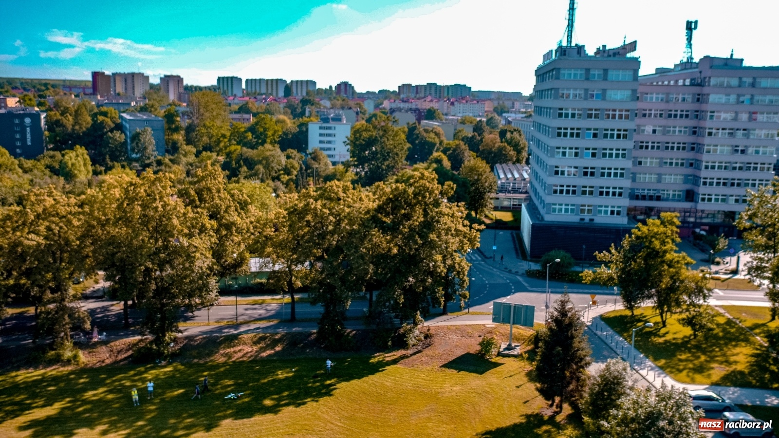 Zdjęcie w galerii na portalu naszraciborz.pl: Drony z Politechniki Śląskiej dla bezpieczeństwa ruchu drogowego i ochrony klimatu wiadomości z regionu