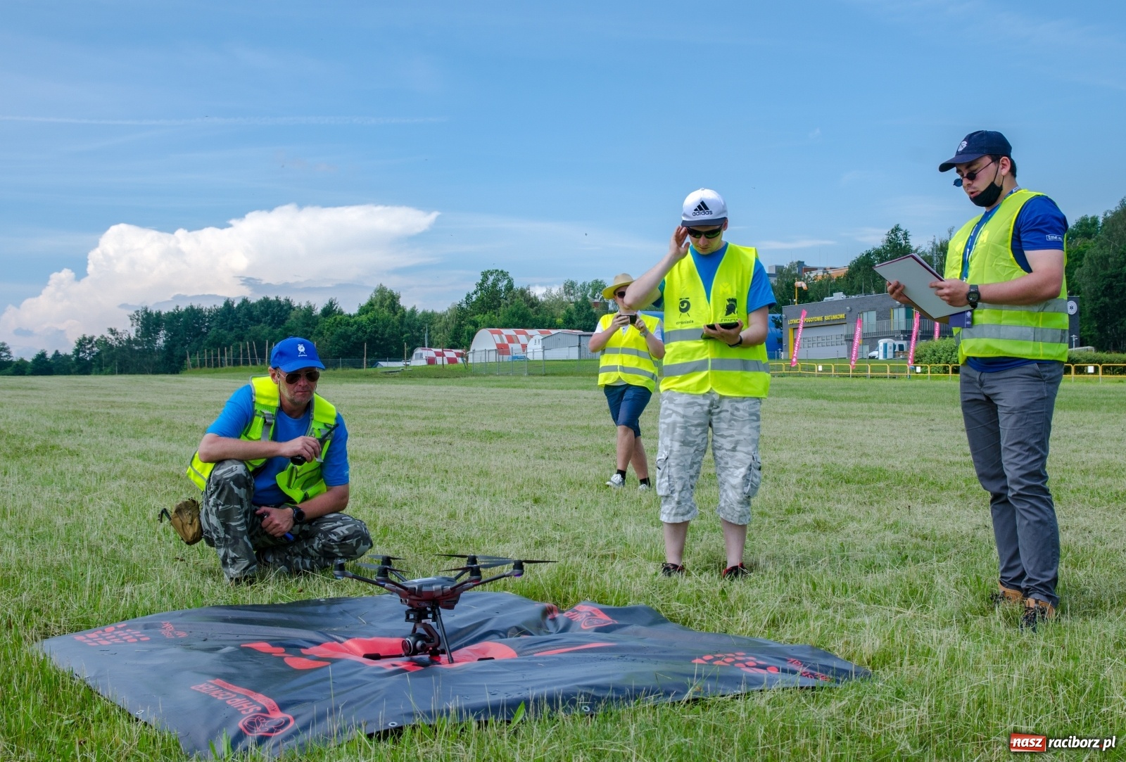 Zdjęcie w galerii na portalu naszraciborz.pl: Drony z Politechniki Śląskiej dla bezpieczeństwa ruchu drogowego i ochrony klimatu wiadomości z regionu