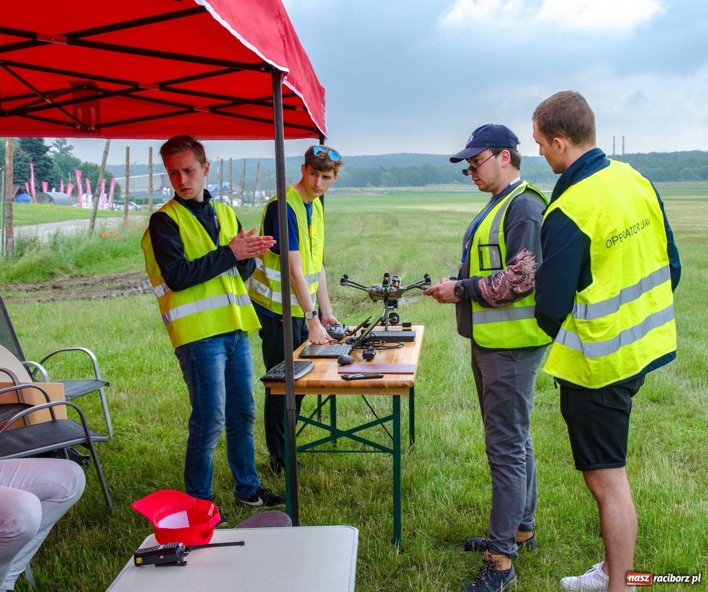 Zdjęcie w galerii na portalu naszraciborz.pl: Drony z Politechniki Śląskiej dla bezpieczeństwa ruchu drogowego i ochrony klimatu wiadomości z regionu