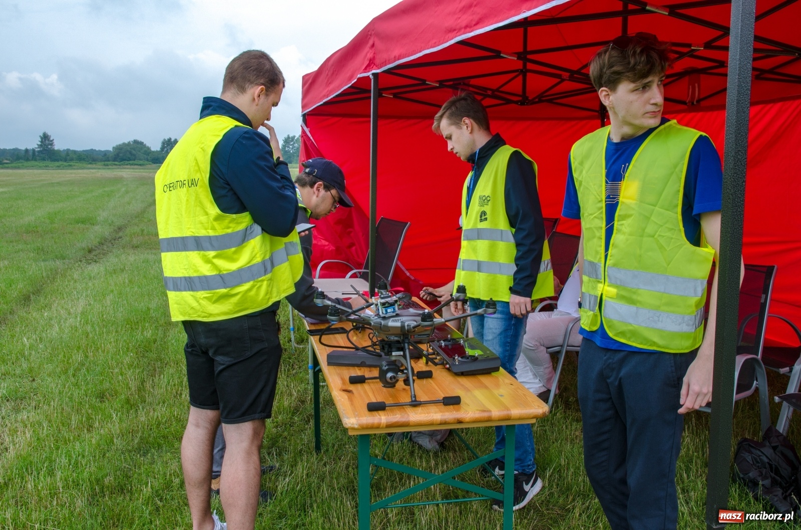 Zdjęcie w galerii na portalu naszraciborz.pl: Drony z Politechniki Śląskiej dla bezpieczeństwa ruchu drogowego i ochrony klimatu wiadomości z regionu