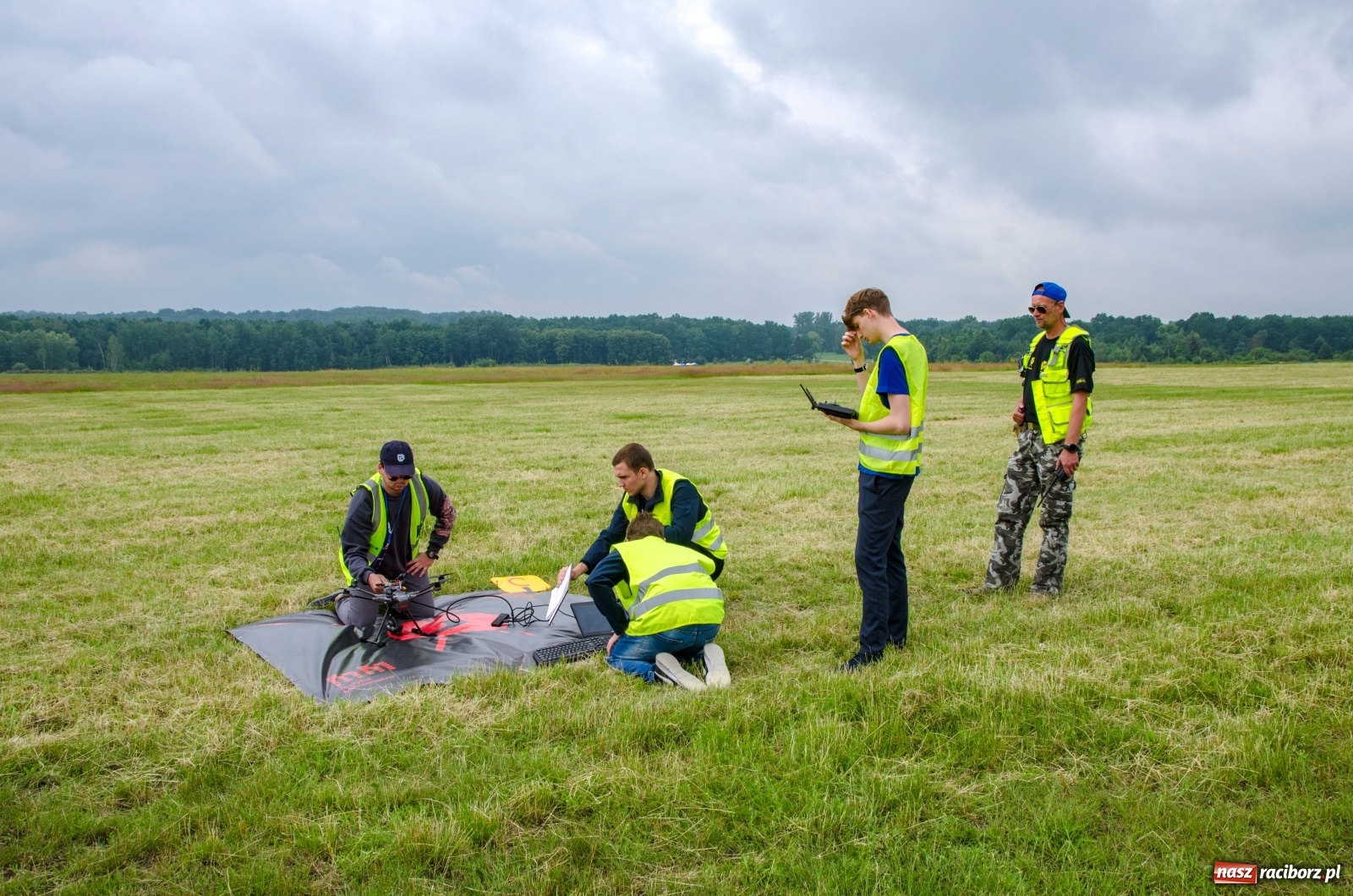 Zdjęcie w galerii na portalu naszraciborz.pl: Drony z Politechniki Śląskiej dla bezpieczeństwa ruchu drogowego i ochrony klimatu wiadomości z regionu
