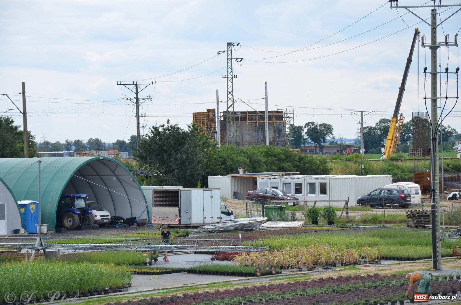 Zdjęcie w galerii na portalu naszraciborz.pl: Przy moście kolejowym na Markowice powstaje wiadukt [FOTO] wiadomości z regionu