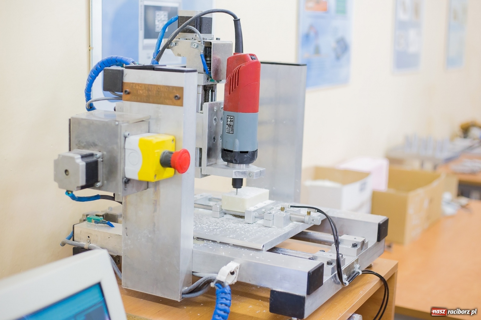 Zdjęcie w galerii na portalu naszraciborz.pl: Automatyka i Robotyka. Bezpłatne studia inżynierskie w PWSZ w Raciborzu wiadomości z regionu