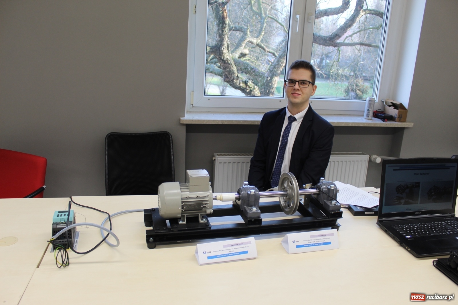 Zdjęcie w galerii na portalu naszraciborz.pl: Automatyka i Robotyka. Bezpłatne studia inżynierskie w PWSZ w Raciborzu wiadomości z regionu