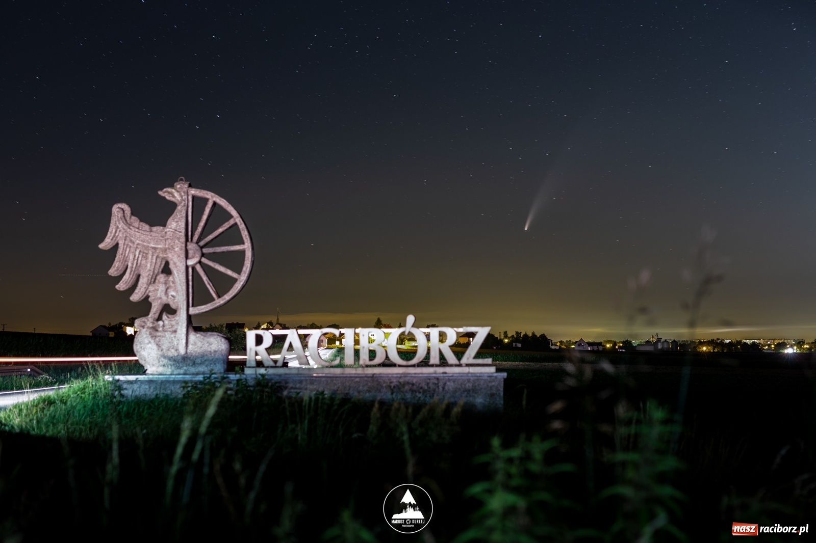 Zdjęcie w galerii na portalu naszraciborz.pl: Kometa NEOWISE na raciborskim niebie. Co o niej wiemy? [FOTO] wiadomości z regionu