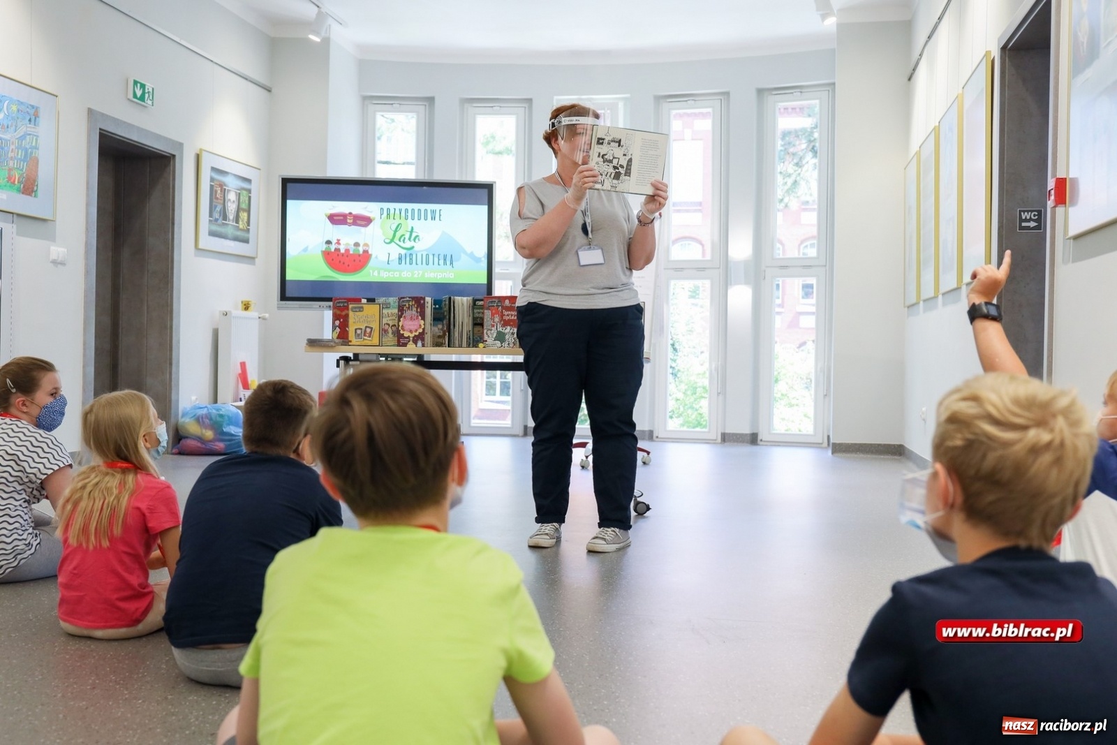 Zdjęcie w galerii na portalu naszraciborz.pl: Wystartowało przygodowe Lato z Biblioteką [FOTO] wiadomości z regionu