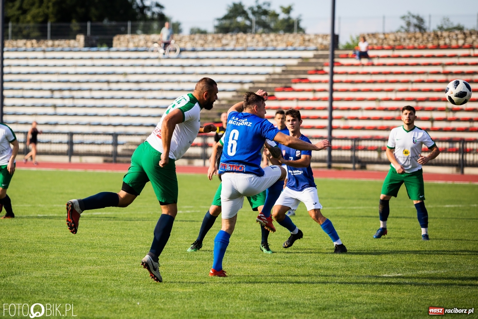 Zdjęcie w galerii na portalu naszraciborz.pl: Druga sparingowa porażka raciborskiej Unii. Górą kietrzański Włókniarz [FOTO] wiadomości z regionu