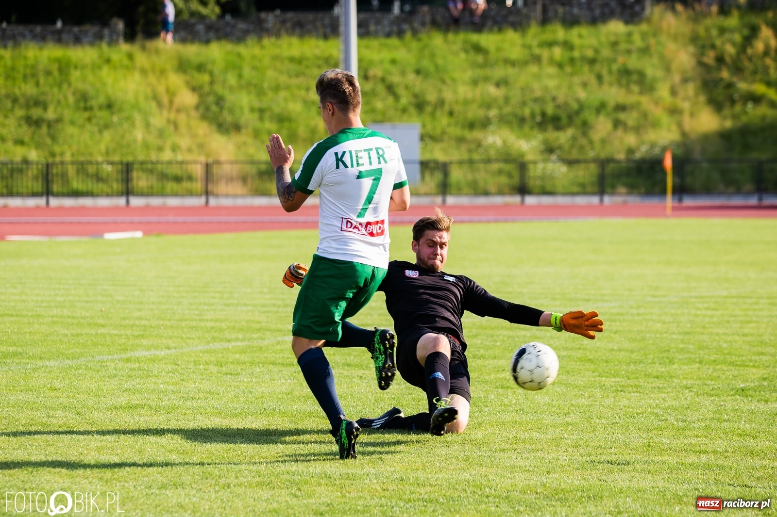 Zdjęcie w galerii na portalu naszraciborz.pl: Druga sparingowa porażka raciborskiej Unii. Górą kietrzański Włókniarz [FOTO] wiadomości z regionu