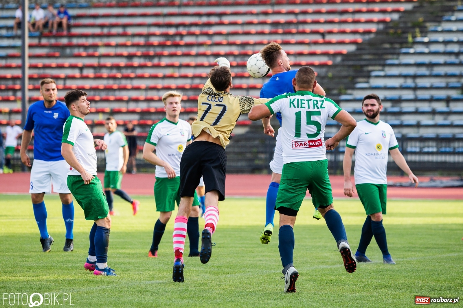 Zdjęcie w galerii na portalu naszraciborz.pl: Druga sparingowa porażka raciborskiej Unii. Górą kietrzański Włókniarz [FOTO] wiadomości z regionu