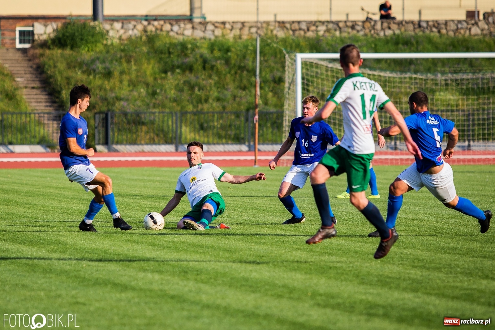 Zdjęcie w galerii na portalu naszraciborz.pl: Druga sparingowa porażka raciborskiej Unii. Górą kietrzański Włókniarz [FOTO] wiadomości z regionu
