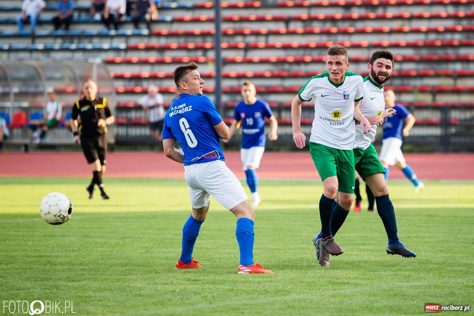Zdjęcie w galerii na portalu naszraciborz.pl: Druga sparingowa porażka raciborskiej Unii. Górą kietrzański Włókniarz [FOTO] wiadomości z regionu