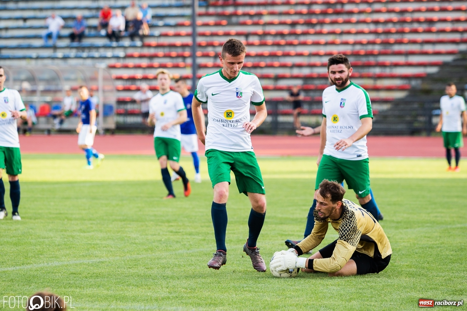 Zdjęcie w galerii na portalu naszraciborz.pl: Druga sparingowa porażka raciborskiej Unii. Górą kietrzański Włókniarz [FOTO] wiadomości z regionu