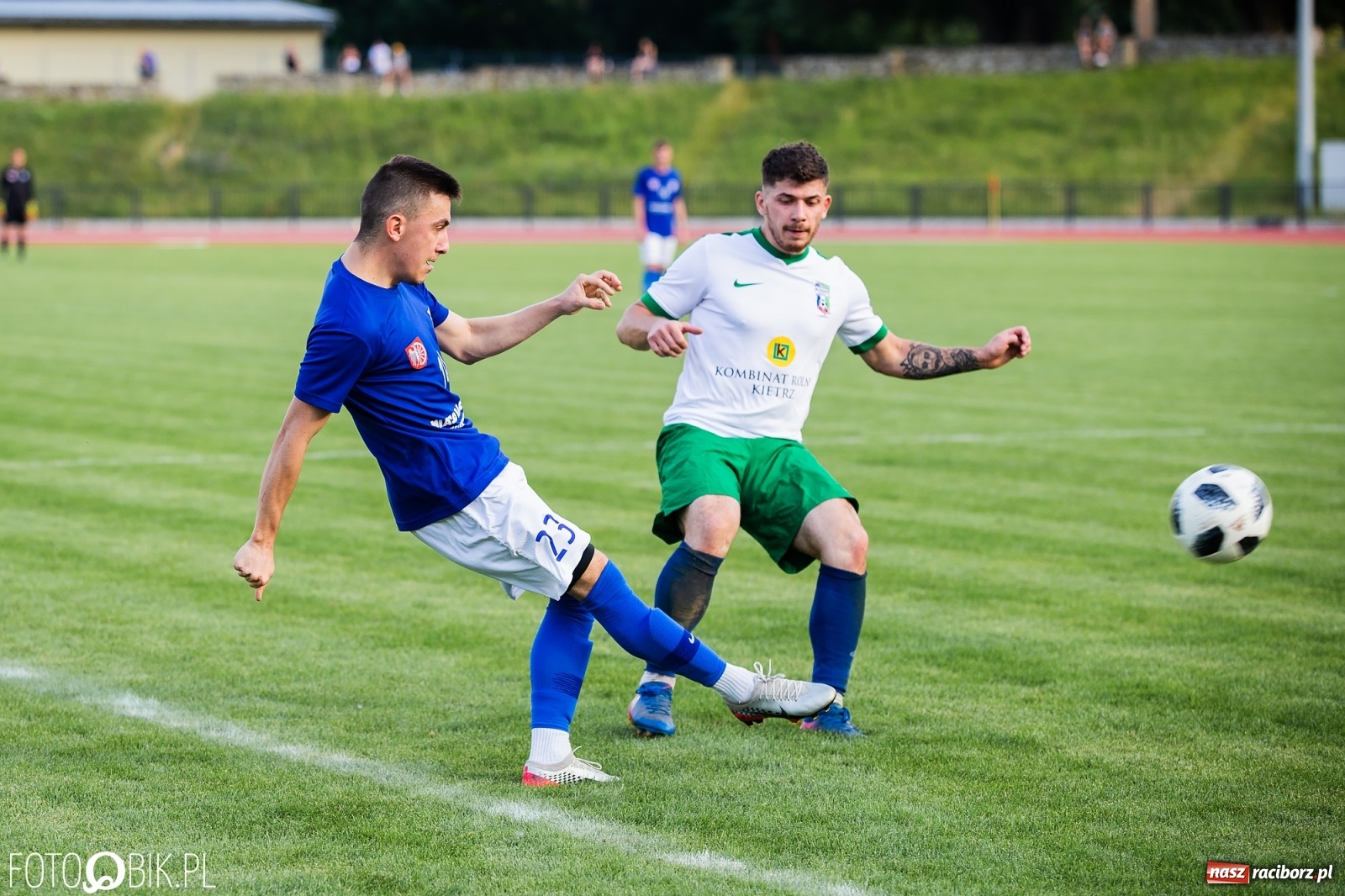 Zdjęcie w galerii na portalu naszraciborz.pl: Druga sparingowa porażka raciborskiej Unii. Górą kietrzański Włókniarz [FOTO] wiadomości z regionu