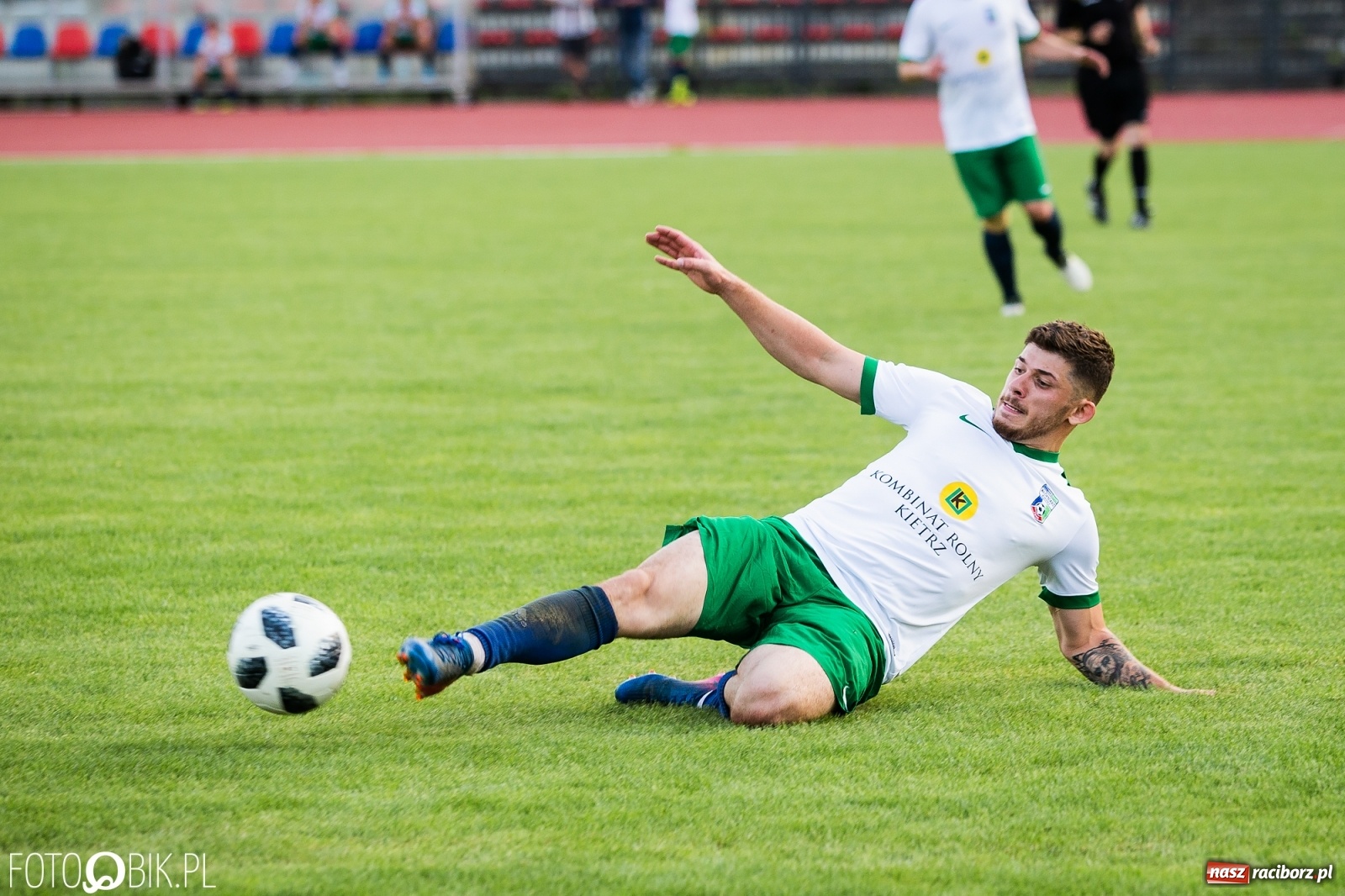 Zdjęcie w galerii na portalu naszraciborz.pl: Druga sparingowa porażka raciborskiej Unii. Górą kietrzański Włókniarz [FOTO] wiadomości z regionu