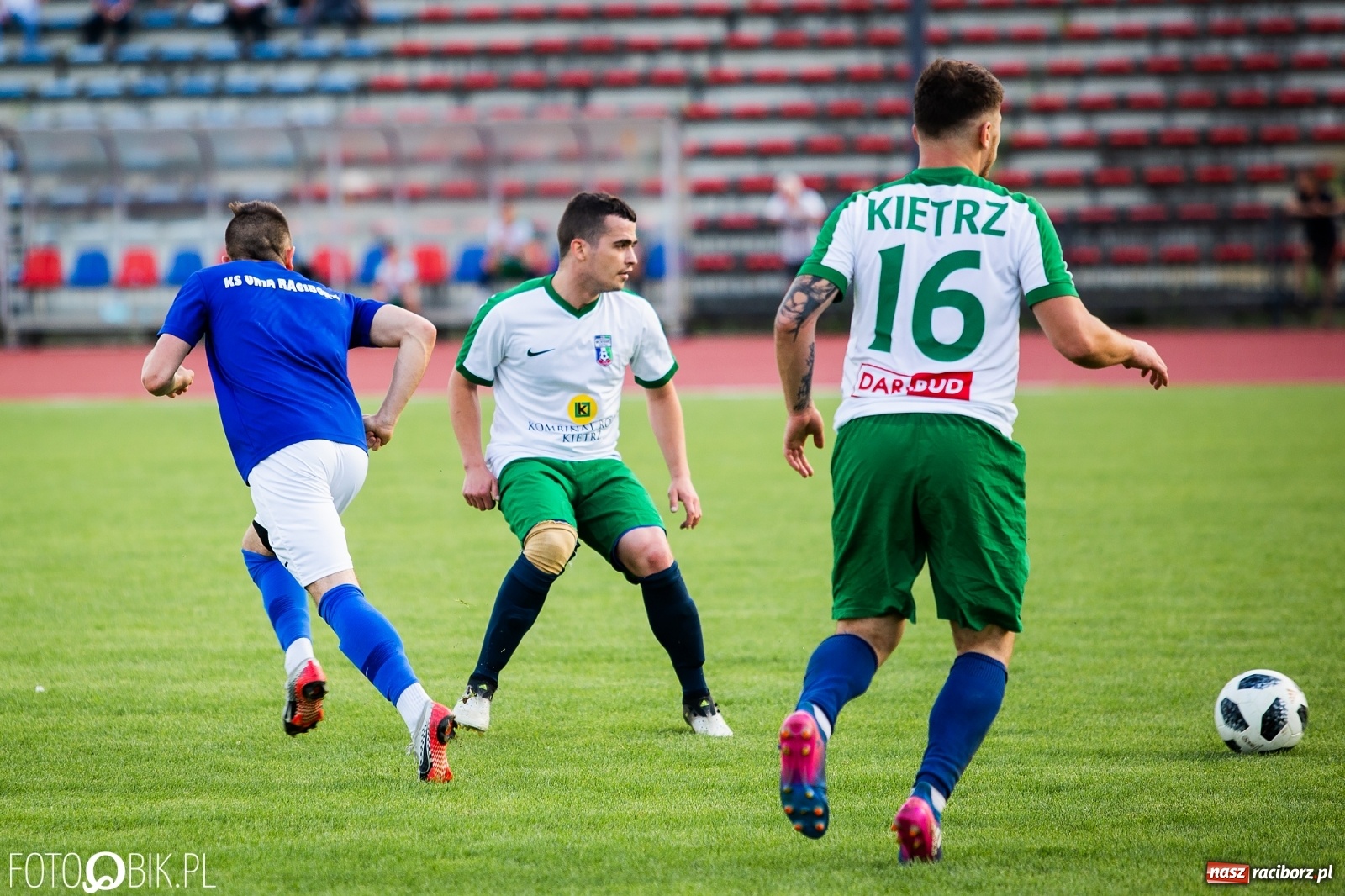 Zdjęcie w galerii na portalu naszraciborz.pl: Druga sparingowa porażka raciborskiej Unii. Górą kietrzański Włókniarz [FOTO] wiadomości z regionu