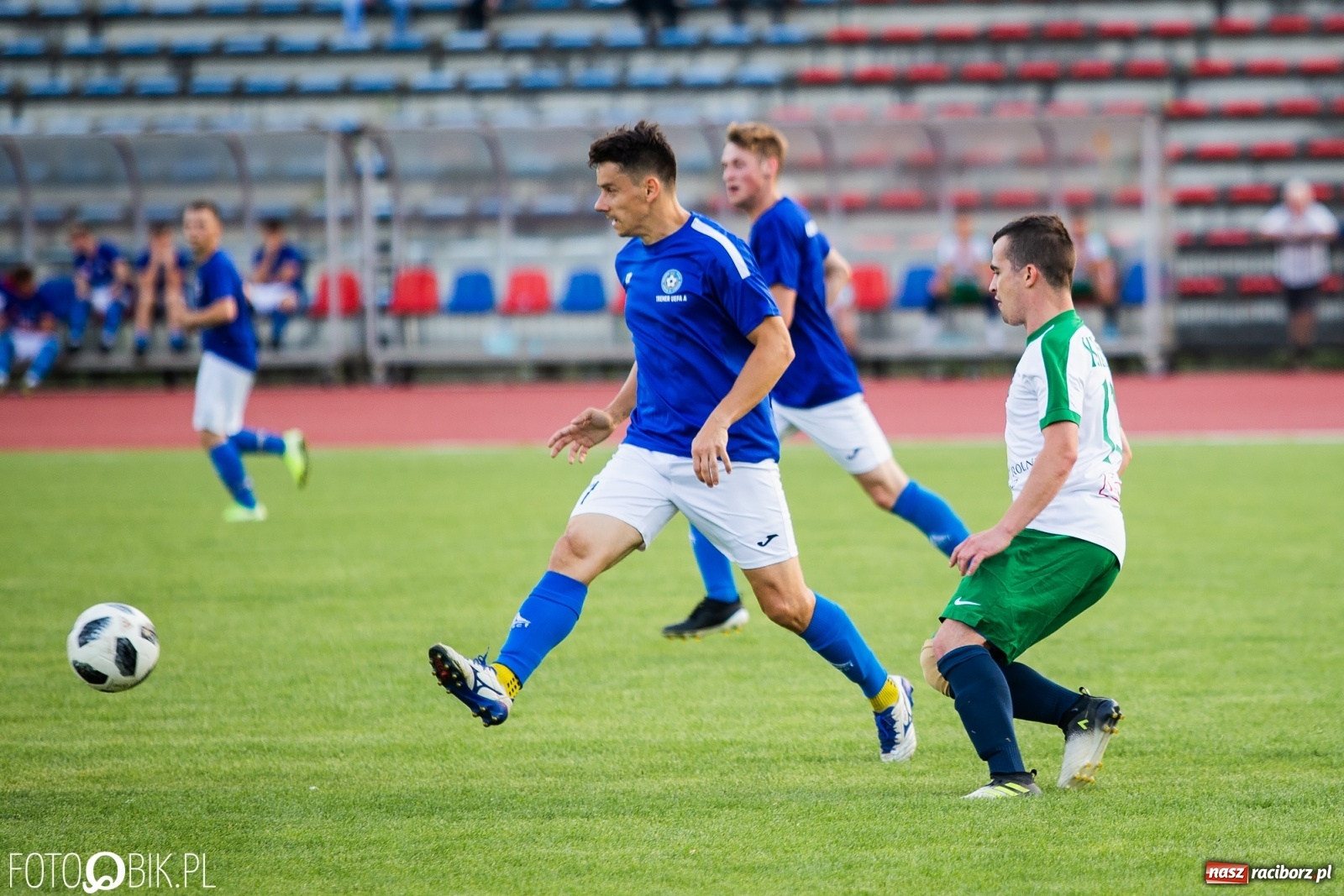 Zdjęcie w galerii na portalu naszraciborz.pl: Druga sparingowa porażka raciborskiej Unii. Górą kietrzański Włókniarz [FOTO] wiadomości z regionu