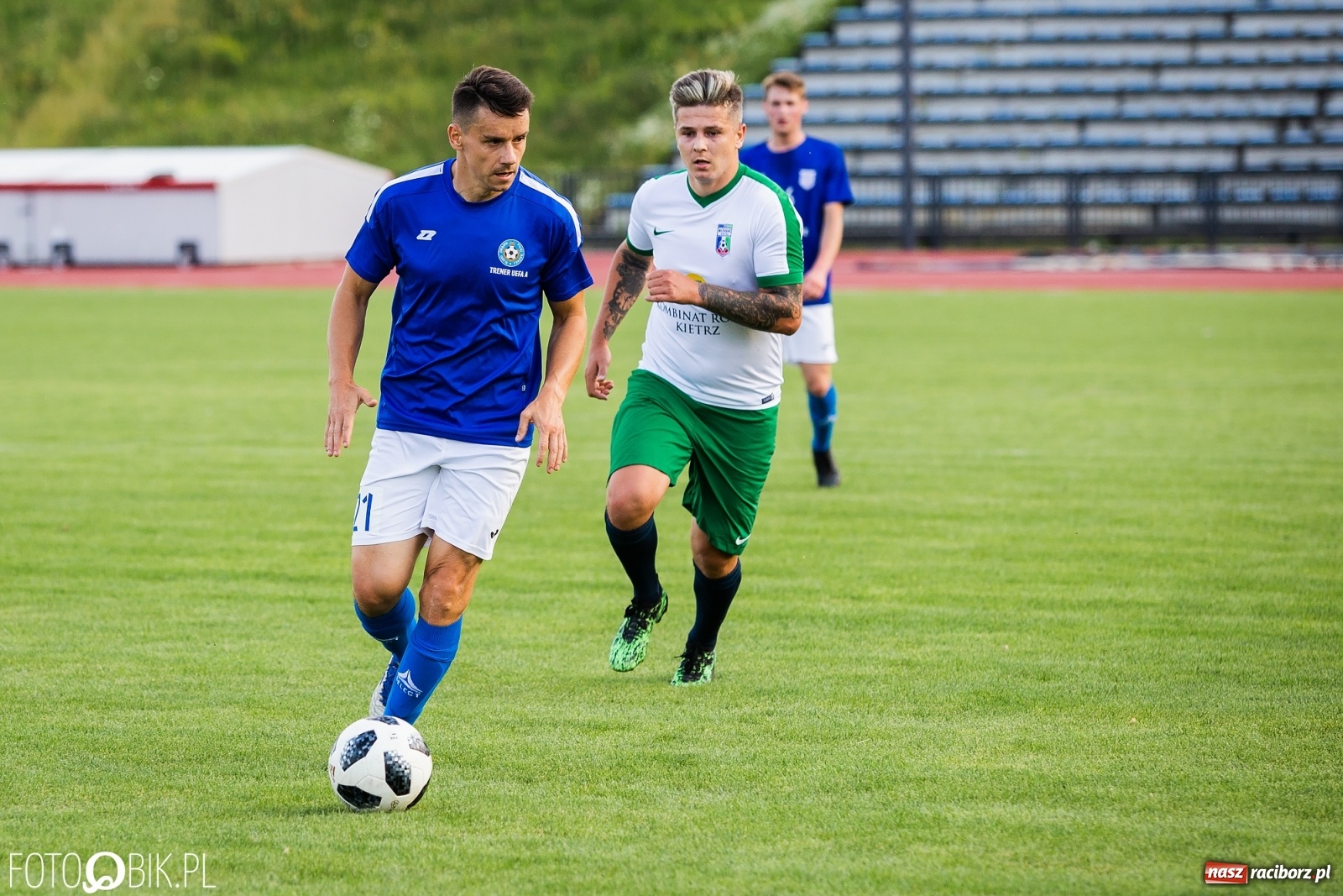 Zdjęcie w galerii na portalu naszraciborz.pl: Druga sparingowa porażka raciborskiej Unii. Górą kietrzański Włókniarz [FOTO] wiadomości z regionu