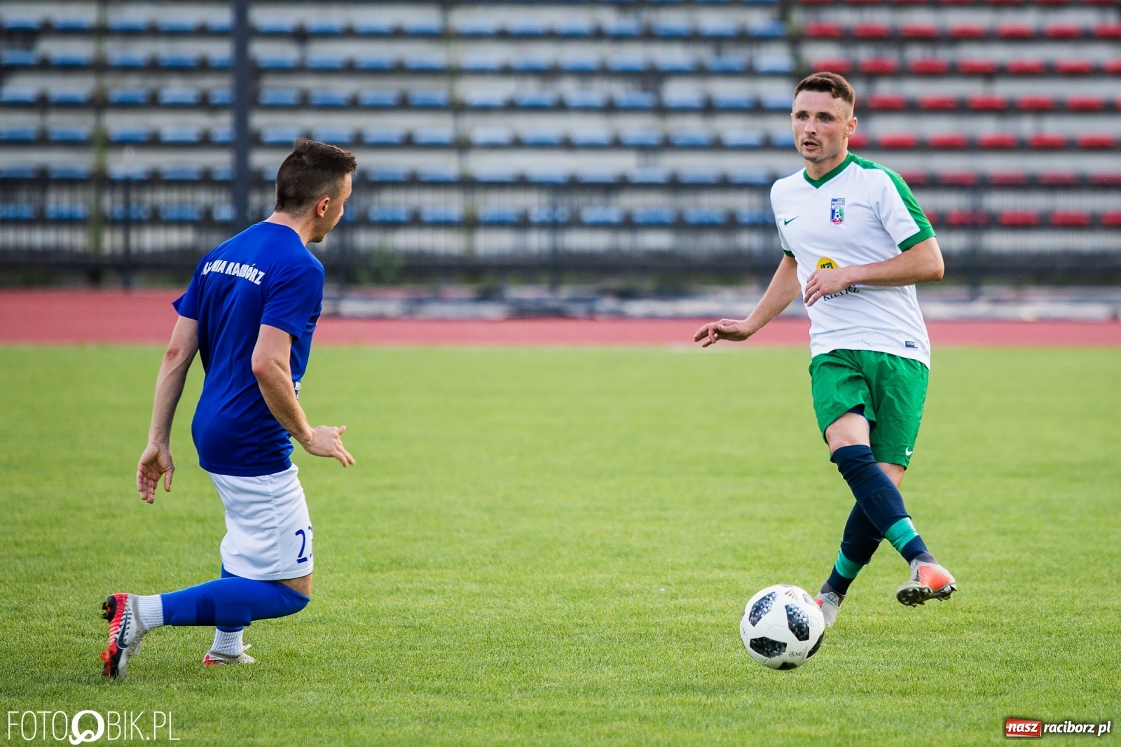 Zdjęcie w galerii na portalu naszraciborz.pl: Druga sparingowa porażka raciborskiej Unii. Górą kietrzański Włókniarz [FOTO] wiadomości z regionu