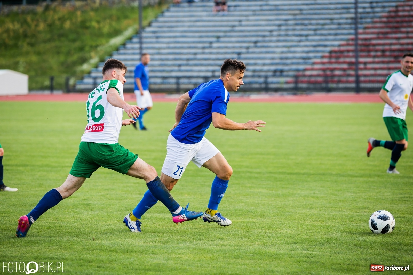 Zdjęcie w galerii na portalu naszraciborz.pl: Druga sparingowa porażka raciborskiej Unii. Górą kietrzański Włókniarz [FOTO] wiadomości z regionu