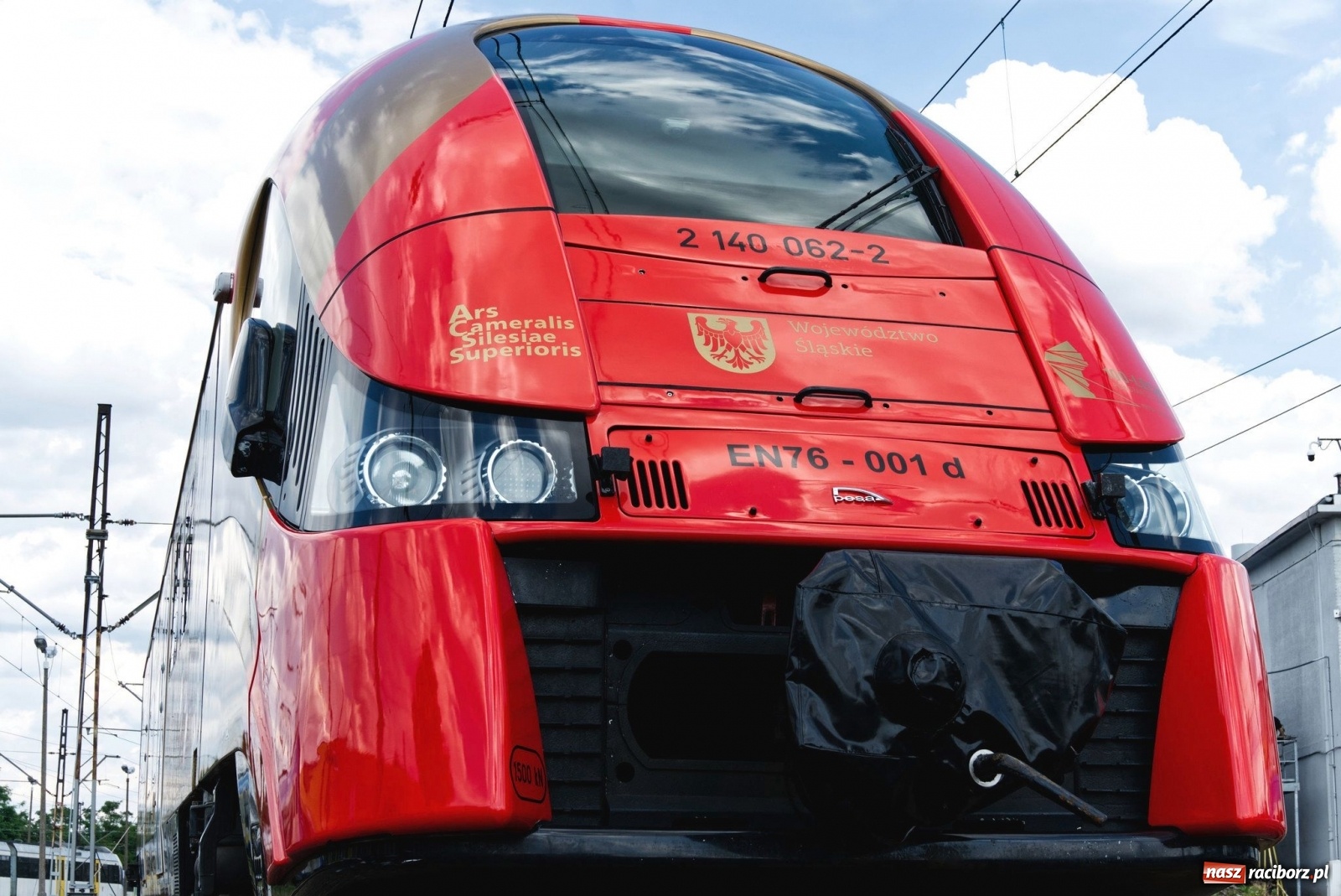 Zdjęcie w galerii na portalu naszraciborz.pl: Drugi złoty pociąg Kolei Śląskich wiadomości z regionu