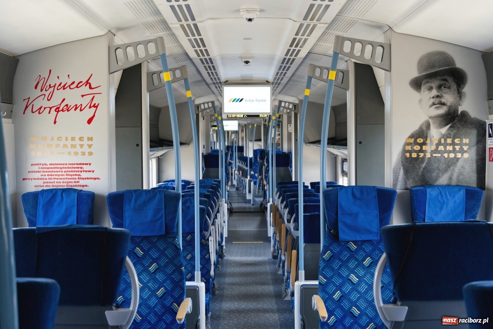 Zdjęcie w galerii na portalu naszraciborz.pl: Drugi złoty pociąg Kolei Śląskich wiadomości z regionu