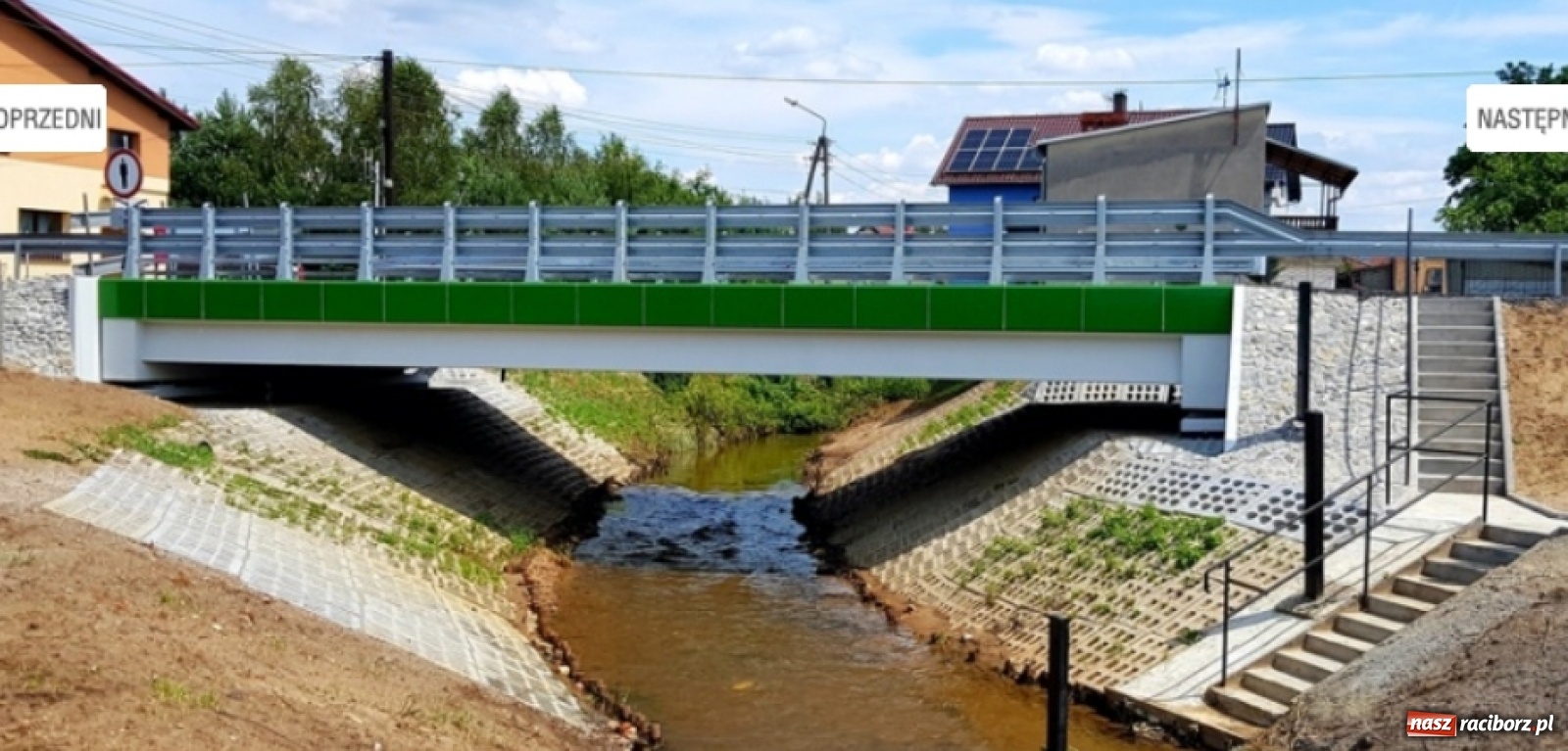 Zdjęcie w galerii na portalu naszraciborz.pl: Most w Nędzy, w ciągu DW 922 gotowy  wiadomości z regionu