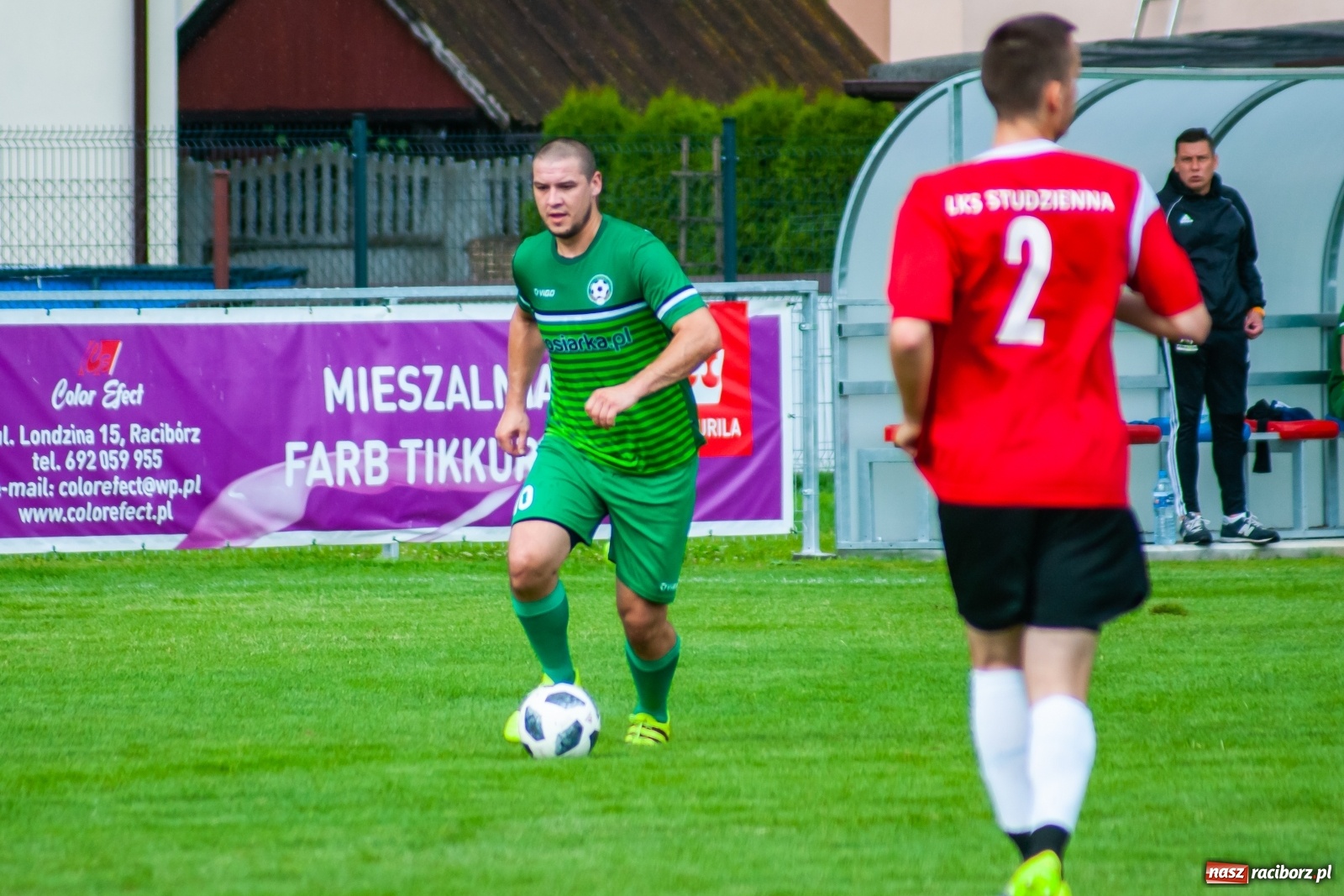 Zdjęcie w galerii na portalu naszraciborz.pl: Głowa Mateusza Kocota tajną bronią Tworkowa [FOTO] wiadomości z regionu